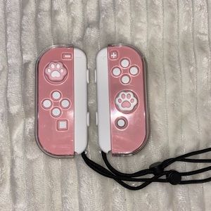Custom Pink Soft Touch Joycons
